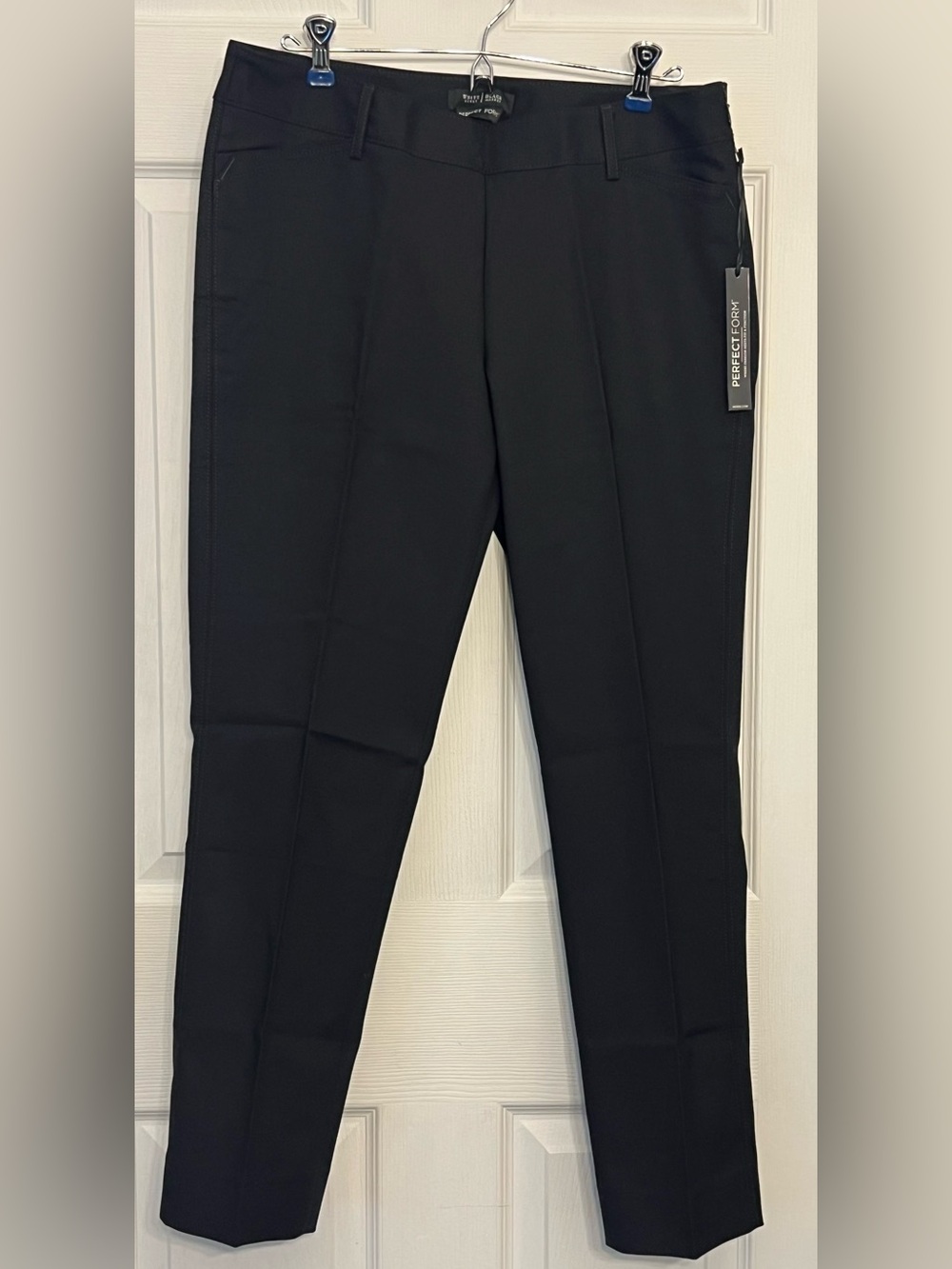 White House Black Market Perfect Form Slim Ankle Pants Black